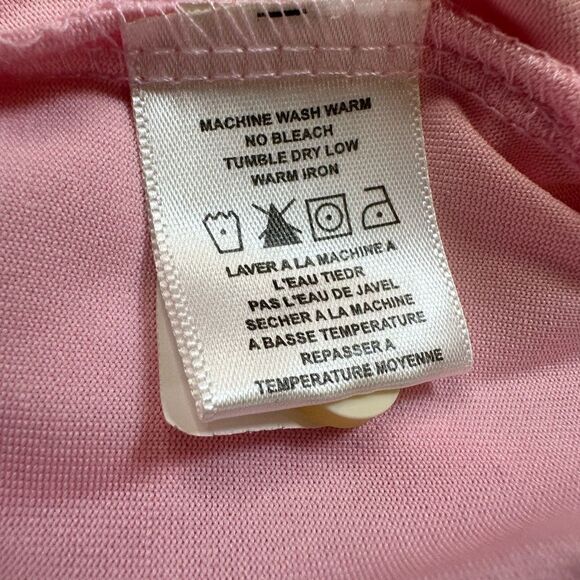 NWT Paige & Tuttle Women’s Pink Short Sleeve Polo Performance Golf Shirt - M - Picture 9 of 9